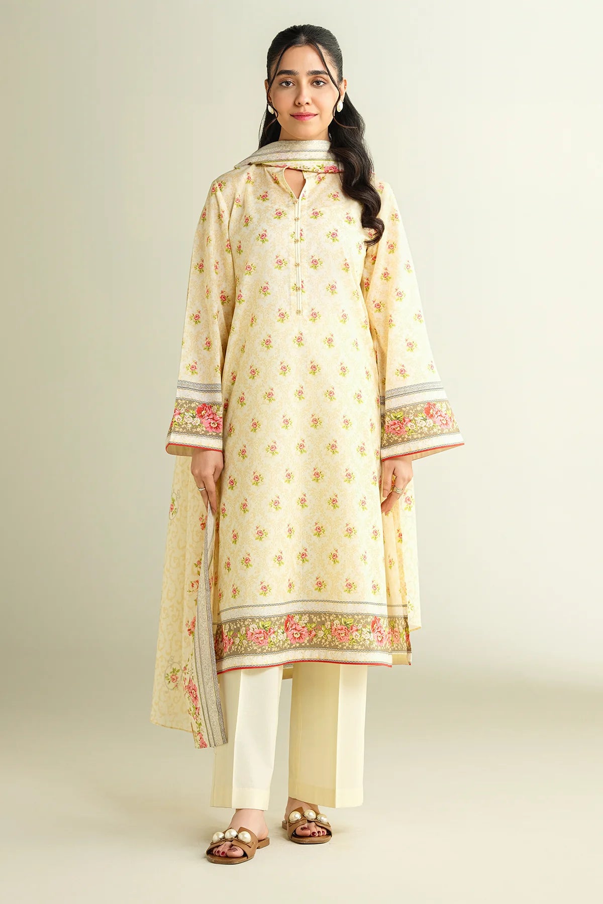 Luxury Embroidered 3-Piece