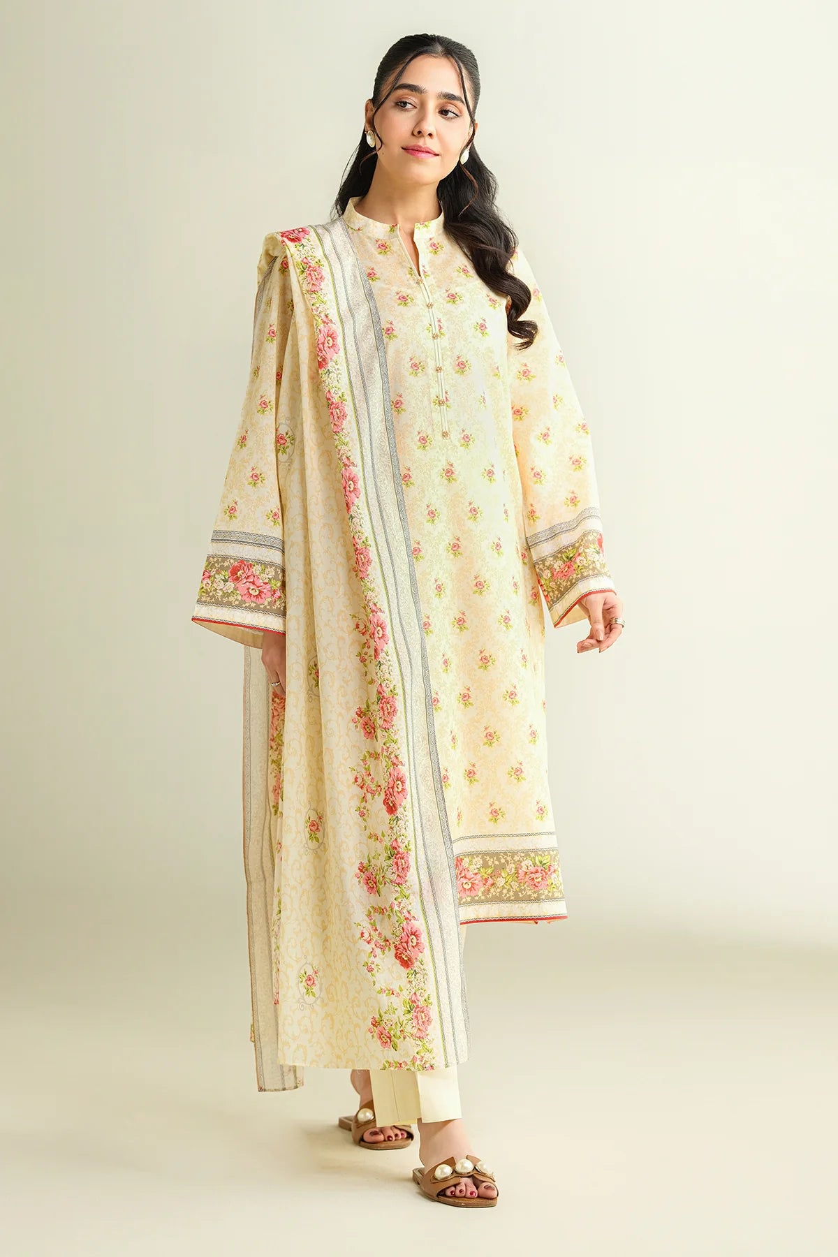 Luxury Embroidered 3-Piece